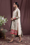 Sapphire 3 Piece - Embroidered Raw Silk Suit Beige