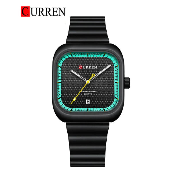 CURREN -  Original Brand Stainless Steel Band Wrist Watch For Men-8460-01