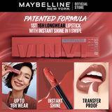 Maybelline New York - Super Stay®Vinyl Ink Longwear Liquid Lipcolor - Mischievous