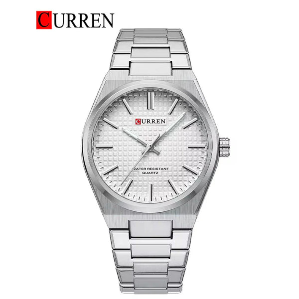 CURREN -  Original Brand Stainless Steel Band Wrist Watch For Men-8439-02