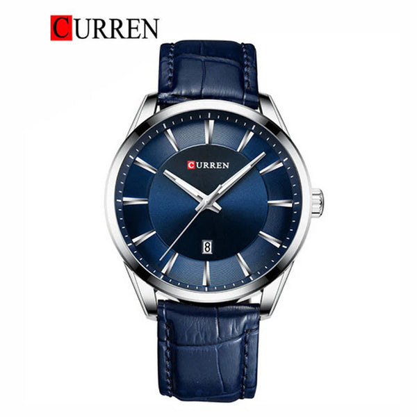 CURREN -  Original Brand Leather Straps Wrist Watch For Men-8365-02