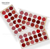 Miss Rose - 18 Colors Matte Long Lasting Waterproof Nourishing Lip Cream Palette 18G 7301-006M