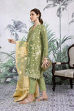 Sapphire 3 Piece - Embroidered Silk Suit