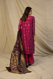 Sapphire- 3 Piece - Embroidered Jacquard Suit