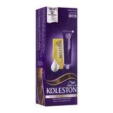 Wella- Koleston Intense Hair Color Cream 307/4- Medium Copper Blonde,