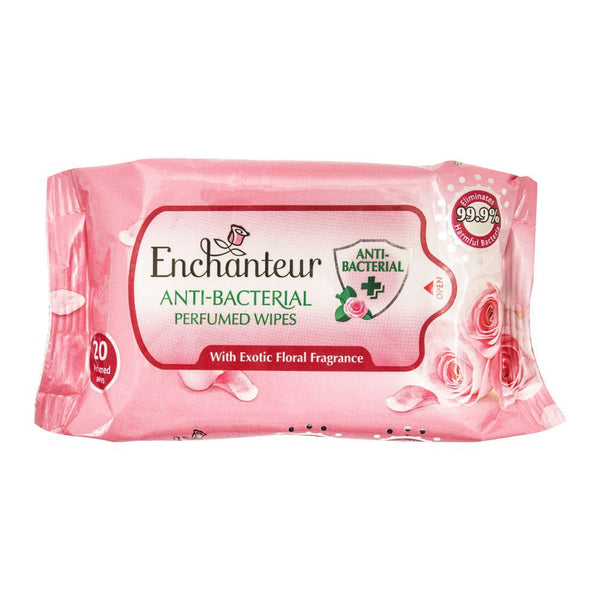 Enchanteur - Anti-Bacterial Perfumed Wipes