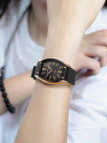 Shein - Minimalist Fashion Student'S Unisex Quartz Watch With Silicone Strap