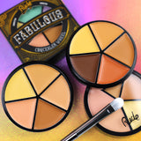 Rude Cosmetics - Fabulous Concealer Wheel - Light