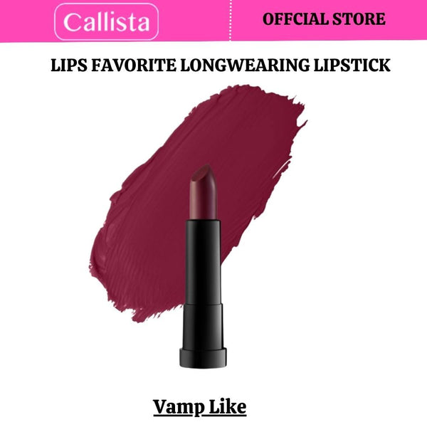 Callista Lips Favorite Longwearing Lipstick - 308 Vamp Like