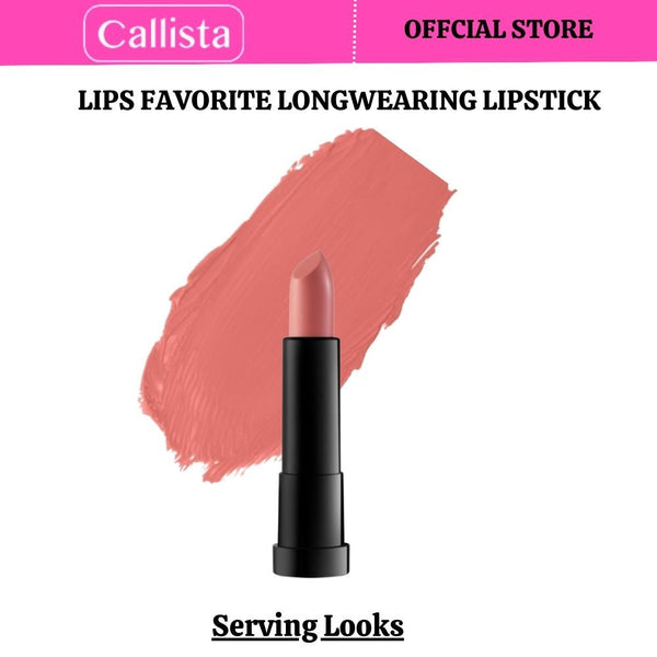 Callista Lips Favorite Longwearing Lipstick - 301 Serving Looks