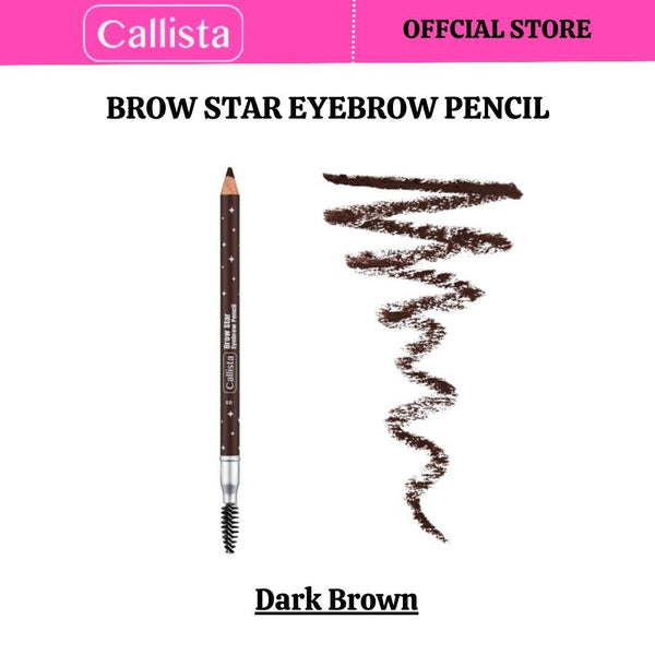 Callista Brow Star Eyebrow Pencil - 03 Dark Brown