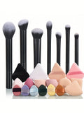 Shein - Big Size Makeup Brush Sets,Travel Makeup Brushes 7Pcs Classic Multifunctional Cosmetic Brush For Making Up Supply For Dresser,And Combination Set