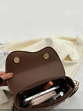 Shein - Women's Vintage Shoulder Bag Shaped Bag