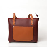 Shein - Front Pocket Tote Bag