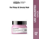 L'Oreal Professionnel - Serie Expert Liss Unlimited Mask 250 ML - For Frizzy & Unruly Hai