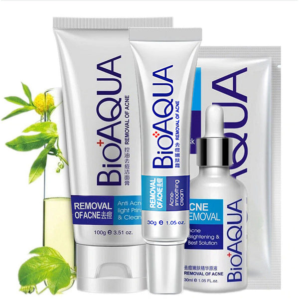 Bioaqua -  4in1 Face Acne Treatment Scar & Spots Removal Series