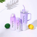 Home.Co - 3Pcs Tumbler + Bottles Set - Random Color