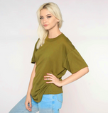 VYBE - Drop Shoulder T-shirt - Olive Green