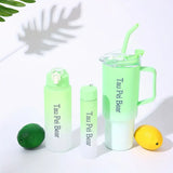 Home.Co - 3Pcs Tumbler + Bottles Set - Random Color