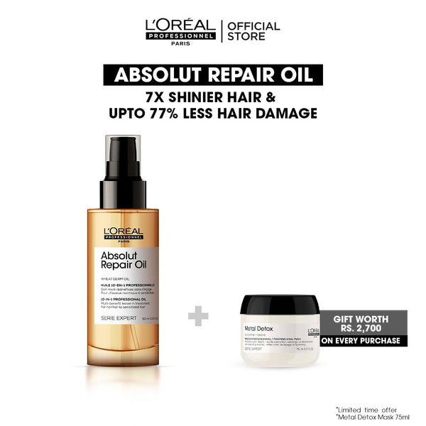 L'Oreal Professionnel - Serie Expert Absolute Repair Hair Serum 90 ML - For Dry & Damaged Hair