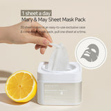 Mary & May - Niacinamide Vitamin C Brightening  Mask 30EA