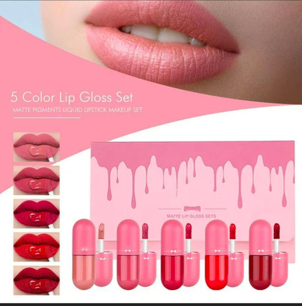 Gege Moon - Mini Capsule Lip Gloss 1 Piece - Random Color