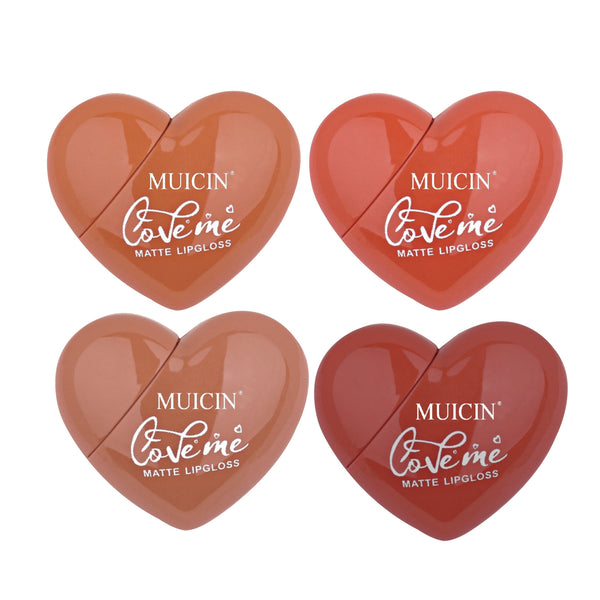 MUICIN - Heart Matte Long Lasting Lipgloss - Eternal Matte Glow