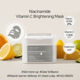 Mary & May - Niacinamide Vitamin C Brightening  Mask 30EA