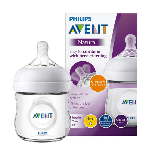 PHILIPS Natural Feeding Bottle 125ml SCF030/17