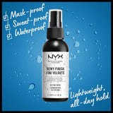 NYX Professional Makeup Makeup Setting Spray 02 Dewy Finish Long Lasting, 60 Ml