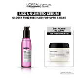 L'Oreal Professionnel - Serie Expert Liss Unlimited Shine Perfecting Blow Dry Hair Oil 125 ML - For Frizzy & Unruly Hair