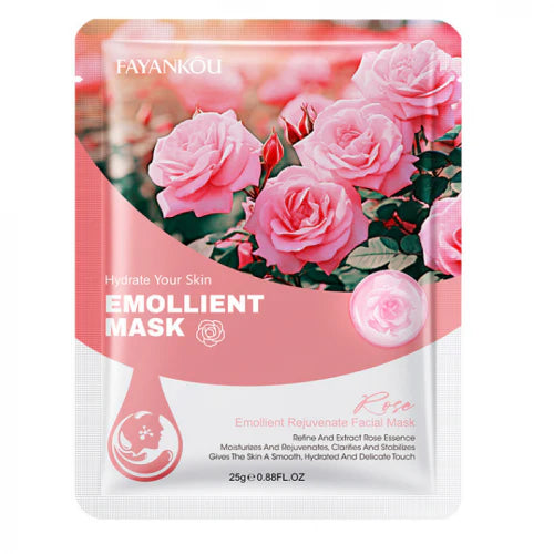 MASCARILLA - FACIAL EMOLIENTE ROSE 25GR