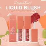 Dragon Ranee - 4Pcs Fruit Juice Natural Shiny Liquid Blushes Set