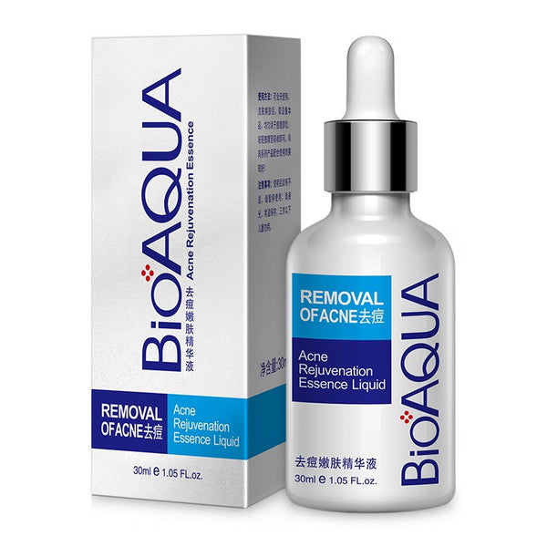 BIOAQUA - Pure Skin & Removal Acne & Anti Acne Serum Facial Removal Solution. BQY0726