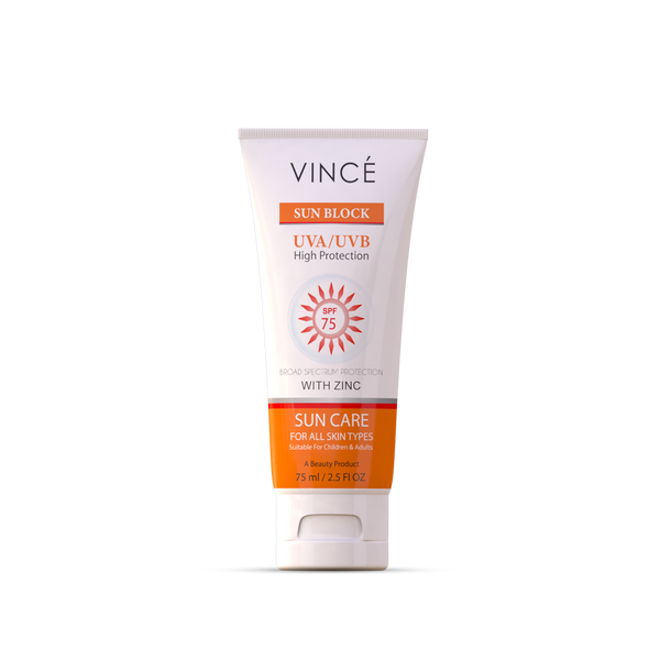 Vince - SUN BLOCK-UVA & UVB Protector SPF-75