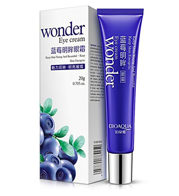 BIOAQUA - Wonder Eye Blueberry Natural Cream Bags Under Eye Dark Circles Nourishes BQY4250