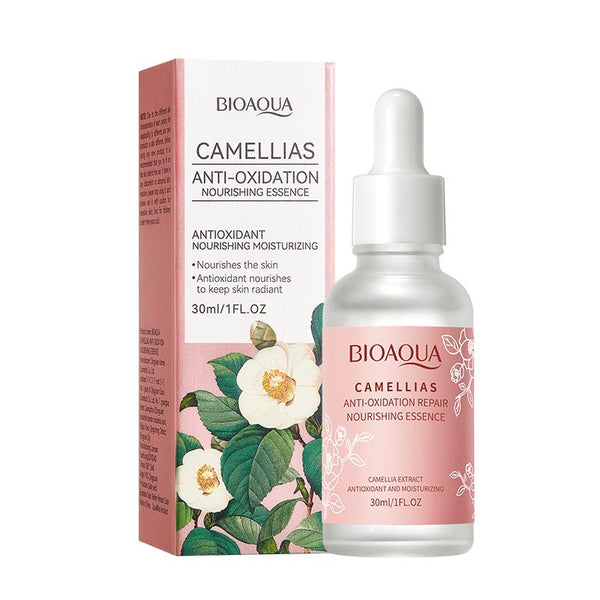 Bioaqua - Camellia Anti-oxygen Nourishing Facial Essence, Hydrating And Moisturizing, Shrink Pores And Tightening Skin Face Serum 30ml bqy44708