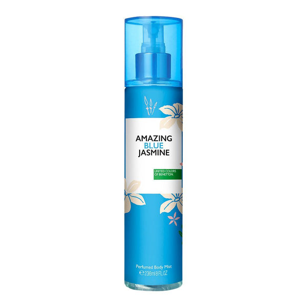 Benetton- BODY MIST AMAZING BLUE JASMIN 236ML