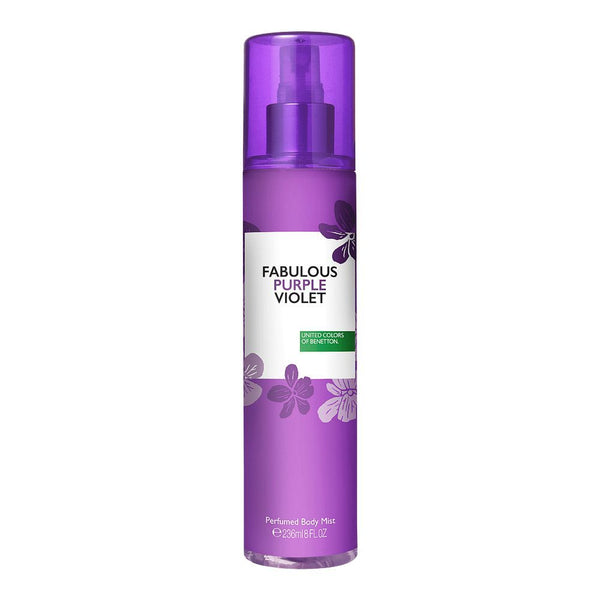 Benetton- BODY MIST FABULOUS PURPLE VIOLET 236ML