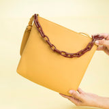 Shein - Yellow Basic Crossbody Bag