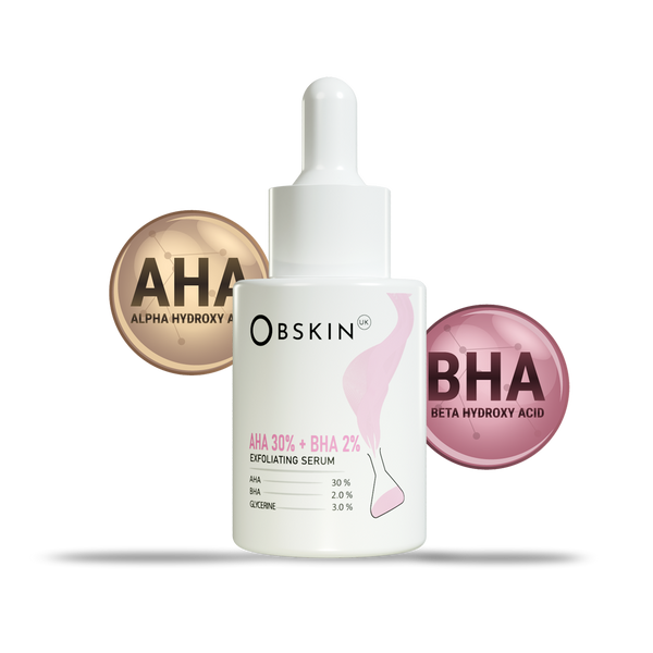 Obskin - Exfoliating  Serum AHA 30%+ BHA 2% , 30ml