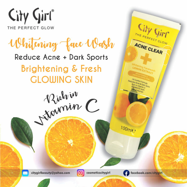 City Girl - Lemon Face Wash (110g)