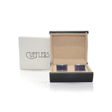 Cufflers - Novelty Cufflinks CU-2027 with Free Gift Box - Purple