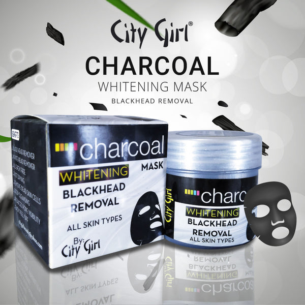 City Girl - Charcoal Face Mask Jar (75g)