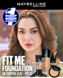 Maybelline New York- New Fit Me Matte + Poreless Liquid Foundation SPF 22 - 125 Nude Beige 30ml - For Normal to Oily Skin