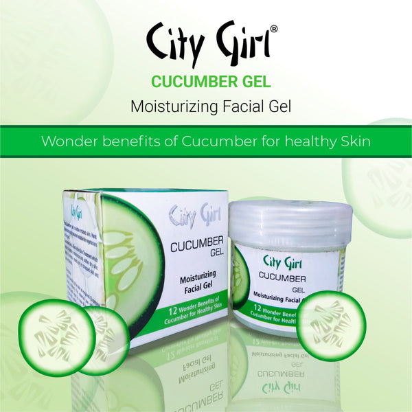 City Girl - Cucumber Gel Jar (80g)