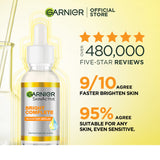 Garnier Bright Complete Vitamin C Booster Serum, 30 ML - Contains Niacinamide