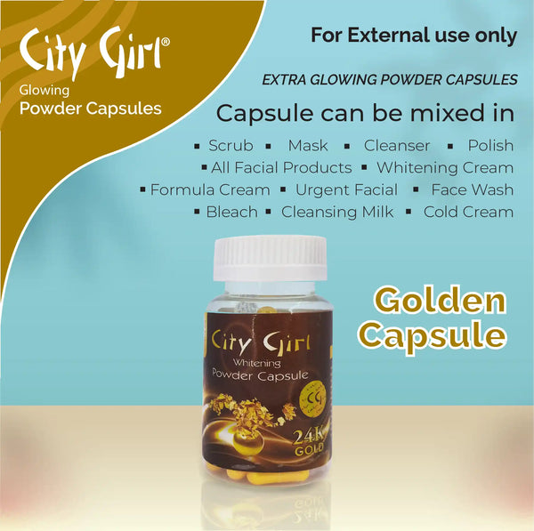 City Girl - Whitening Powder Capsule - G (60g)