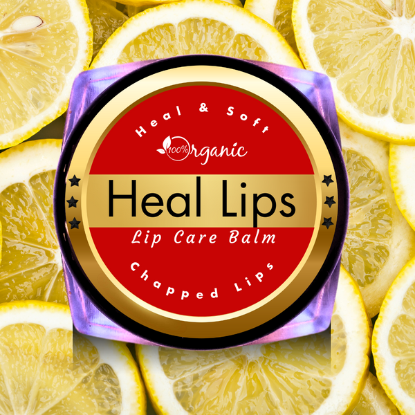 Nourish & Flourish - Heal Lips (Lemon)