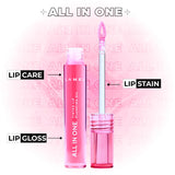 Lamel - All in One Lip tinted plumping oil 402 Pink Sparkle